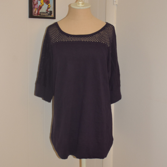 Banana Republic Factory Purple Shirt - Picture 1 of 4